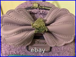 Loungefly Ariel Sequin Under The Sea Little Mermaid Mini Backpack Exclusive Nwt