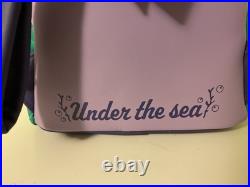 Loungefly Ariel Sequin Under The Sea Little Mermaid Mini Backpack Exclusive Nwt