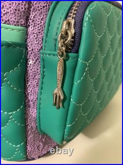 Loungefly Ariel Sequin Under The Sea Little Mermaid Mini Backpack Exclusive Nwt