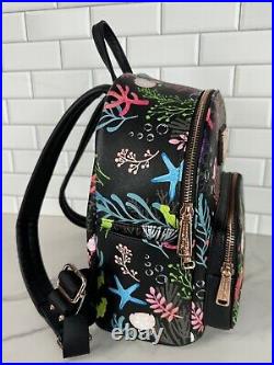 Loungefly Disney Ariel The Little Mermaid All Over Print Mini Backpack NWOT