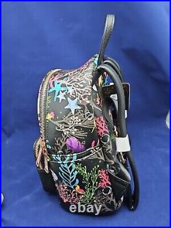 Loungefly Disney Ariel The Little Mermaid Mini Backpack Flounder Sebastian NWT