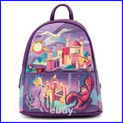 Loungefly Disney Backpack The Little Mermaid Ariel Castle Mini Backpack