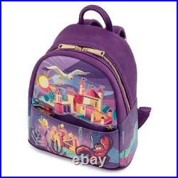 Loungefly Disney Backpack The Little Mermaid Ariel Castle Mini Backpack