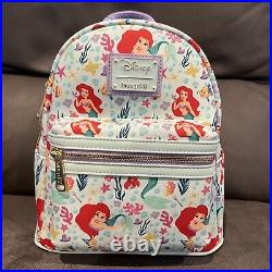 Loungefly Disney Little Mermaid AOP Mini Backpack Exclusive