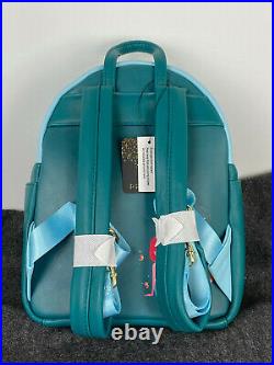Loungefly Disney Little Mermaid Ariel Grotto Mini Backpack, Wallet, Cardholder