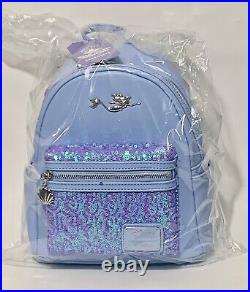 Loungefly Disney Little Mermaid Ariel Sequin Backpack Under the Sea Collectibles