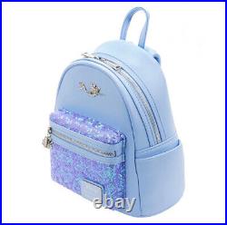 Loungefly Disney Little Mermaid Ariel Sequin Mini Backpack Exclusive