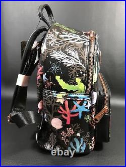 Loungefly Disney Little Mermaid Flounder Undersea Mini Backpack & Cardholder Loungefly Disney Little Mermaid Flounder Undersea Mini Backpack & Cardholder