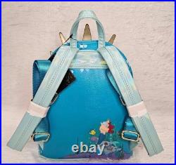 Loungefly Disney Little Mermaid King Triton Cosplay Mini Backpack? NEW Loungefly Disney Little Mermaid King Triton Cosplay Mini Backpack? NEW
