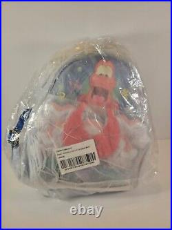 Loungefly Disney Little Mermaid Sebastian Mini Backpack Rare