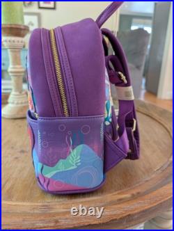 Loungefly Disney The Little Mermaid ARIEL Castle Collection Mini Backpack Loungefly Disney The Little Mermaid ARIEL Castle Collection Mini Backpack