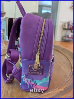 Loungefly Disney The Little Mermaid ARIEL Castle Collection Mini Backpack Loungefly Disney The Little Mermaid ARIEL Castle Collection Mini Backpack