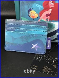 Loungefly Disney The Little Mermaid Ariel Grotto Mini Backpack & Cardholder