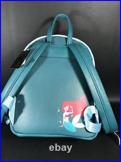 Loungefly Disney The Little Mermaid Ariel Grotto Mini Backpack & Cardholder