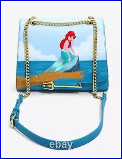 Loungefly Disney The Little Mermaid Ariel & King Triton Handbag