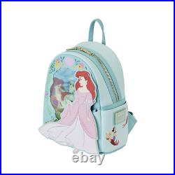 Loungefly Disney The Little Mermaid Ariel Princess Lenticular Mini Backpack -NEW Loungefly Disney The Little Mermaid Ariel Princess Lenticular Mini Backpack -NEW