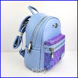 Loungefly Disney The Little Mermaid Ariel Sequins and Shell Mini Backpack Loungefly Disney The Little Mermaid Ariel Sequins and Shell Mini Backpack