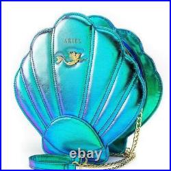 Loungefly Disney The Little Mermaid Ariel Teal Shell Shoulder Bag Cross Body
