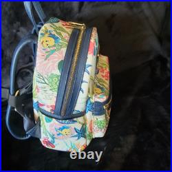 Loungefly Disney The Little Mermaid Ariel Under The Sea Mini Backpack And Wallet