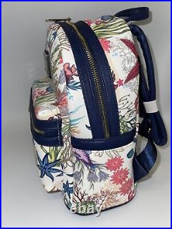 Loungefly Disney The Little Mermaid Ariel Under The Sea Mini Backpack NWT G/2