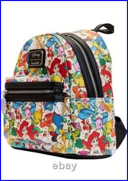 Loungefly Disney The Little Mermaid Ariel and Under Sea Friends Mini Backpack