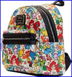 Loungefly Disney The Little Mermaid Ariel and Under Sea Friends Mini Backpack
