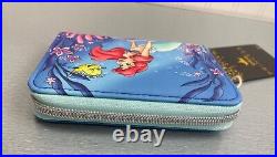 Loungefly Disney The Little Mermaid Under The Sea Mini Backpack & Wallet Set