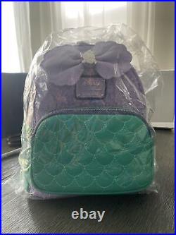 Loungefly Little Mermaid Ariel Sequin Backpack