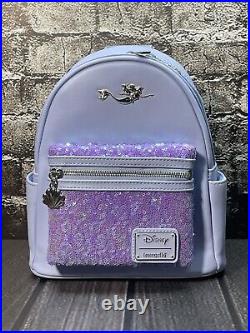 Loungefly Little Mermaid Ariel Sequins Mini Backpack Under the Sea