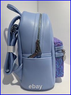 Loungefly Little Mermaid Ariel Sequins Mini Backpack Under the Sea Exclusive New