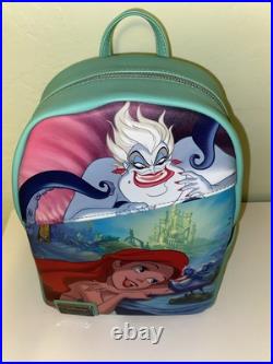 Loungefly Little Mermaid Ariel Ursula Backpack Disney Employee Center Exclusive