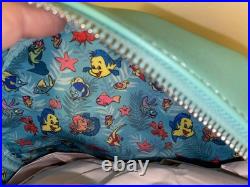 Loungefly Little Mermaid Ariel Ursula Backpack Disney Employee Center Exclusive