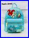 Loungefly_Little_Mermaid_Foliage_Ariel_Kiss_the_Girl_Mini_Backpack_BoxLunch_NWT_01_fs