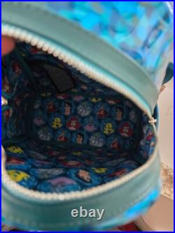 Loungefly Stained Glass Little Mermaid Ariel Mini Backpack Loungefly Stained Glass Little Mermaid Ariel Mini Backpack