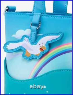 Loungefly The Little Mermaid 35th Anniversary Ocean Scene Glow-in-the-Dark Tote