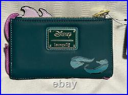 Loungefly The Little Mermaid Villains Ursula Crystal Ball Mini Backpack & Wallet