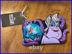Loungefly The Little Mermaid Villains Ursula Crystal Ball Mini Backpack & Wallet Loungefly The Little Mermaid Villains Ursula Crystal Ball Mini Backpack & Wallet