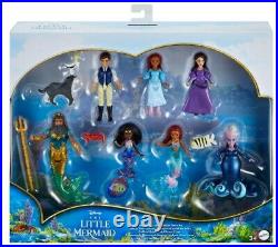 MATTEL Disney The Little Mermaid Set of little dolls Toy HND30