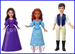 MATTEL Disney The Little Mermaid Set of little dolls Toy HND30