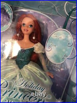 Mattel Holiday Barbie Disney Princess 2013 Little Mermaid Ariel NIB