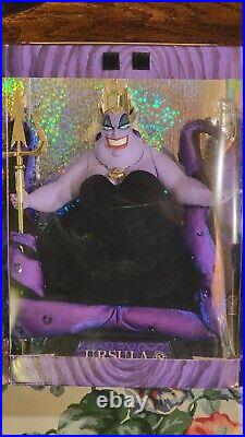 NEW 1997 Disney's Sea Witch Ursula Doll Great Villains Collector Mattel #17575