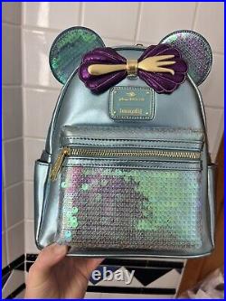 NEW Disney Cruise DCL Exclusive Loungefly Ariel Little Mermaid Backpack