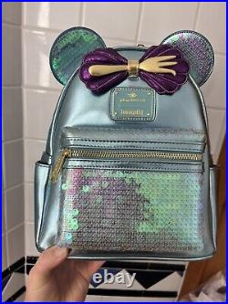 NEW Disney Cruise Line DCL Exclusive Loungefly Ariel Little Mermaid Backpack