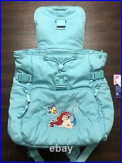 NEW Vera Bradley Disney Little Mermaid Ariel Utility Backpack Turquoise Sky NWOT