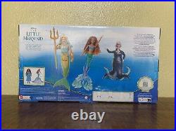 NIB Disney Live Action The Little Mermaid Characters 10pc Doll Set