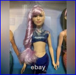 NIB Disney Live Action The Little Mermaid Characters 10pc Doll Set