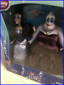 NIB Little Mermaid Ariel Deluxe Doll Gift Set