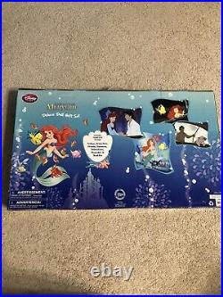 NIB Little Mermaid Ariel Deluxe Doll Gift Set