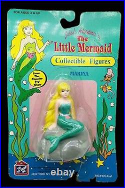 NOS Vtg Helm Toy Saban's Adventures of The Little Mermaid Marina Anime Figure