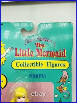 NOS Vtg Helm Toy Saban's Adventures of The Little Mermaid Marina Anime Figure